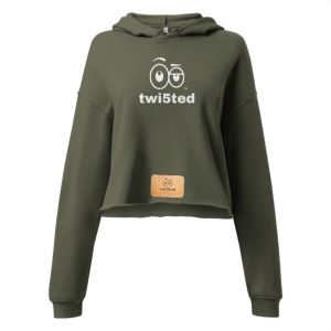 Green Women's Signature Cropped Hoodie