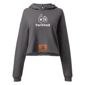 Grey Women's Signature Cropped Hoodie